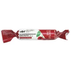 Аскорбиновая кислота АВС Healthy Food со вкусом вишни 10 таб. 25 мг