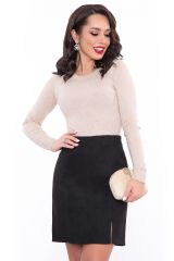 Ю3076 Юбка LADY TAIGA Блэк