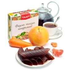 Смоква Традиционная Морковь - Грейпфрут (без сахара), 250г Русские традиции