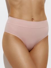 3. OmD 2241B Invisible Slip Alto (термоклеевая обработка края), PA Omsa Трусы Rosa Antico (Розовый)