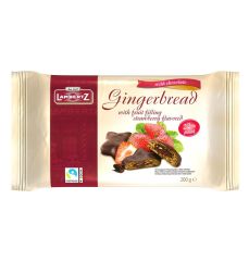 Пряники Gingerbread звездочки с клубничной начинкой 200 гр