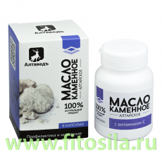 Каменное масло алтайское с витамином С, (30 капс х 0,5 г) Натурведъ № 5, марка 