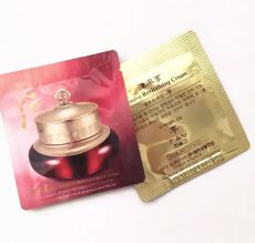 Пробник антивозрастного крема для век The History of Whoo Intensive Revitalizing Eye Cream с фитоэстрогенами 1мл*5шт