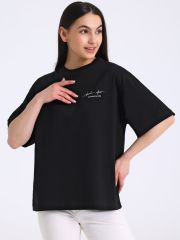 499715 Апрель Футболка черный