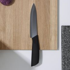 852231 Нож кухонный керамический Magistro Black, лезвие 12,5 см, ручка soft touch