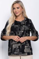Б11208 Джемпер LADY TAIGA Черный