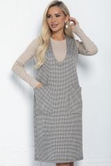 П11212 LT Collection Сарафан серый