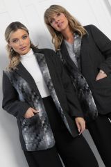 511213 LT Collection Пиджак тёмно-серый