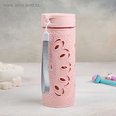 4700088 Бутылка 450 мл "Кружево", цвет МИКС