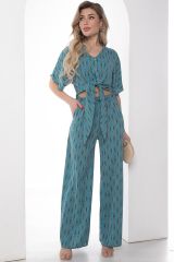 К9078 LT Collection Костюм бирюзовый