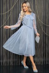 П11893 Платье LADY TAIGA Голубое
