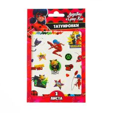 7041572 Наклейки-татуировки «Леди Баг и Супер-Кот»