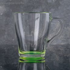 ЦЕНА ЗА 6 ШТ! 4223688 Кружка 250 мл "Джем", цвет лимонный