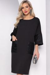 П8075 LT Collection Платье чёрный