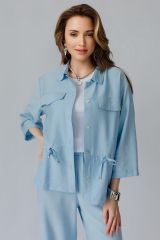 528542 RISE Блузка Голубой