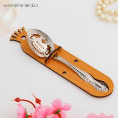 5463491 Ложка именная, чайная, с гравировкой 