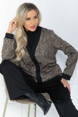 472125 LT Collection Костюм бежевый-черный