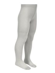 Omsa Колготки OMSA kids Collant 12A02-2 школа с ажурным рисунком без пятки Grigio Chiaro (Серый)