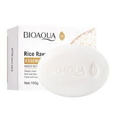 BIOAOUA RICE RAW PULP Мыло для лица и тела с экстрактом риса, 100 г Арт.: 0236 ыло образует густую и мягкую пену, как «облако». Интенсивно увлажняет и питает кожу. Способ применения: массажными движен