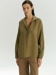 Блузка из модала, B3171/greens