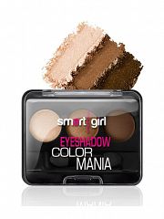 019281 Belor Design Smart girl. Тени для век трехцветные Color Mania, тон 32