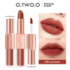 Матовая помада и блеск O.TWO.O Lip Glaze Lipstick № L10 Hawthorn 6.5 g