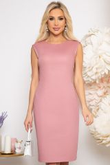 П3894 LT Collection Платье пыльная роза