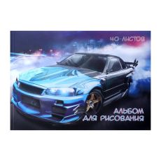 9422621 Альбом для рисования А5, 40 листов на склейке 