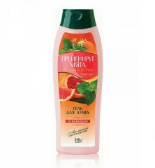 014371 Iris Cosmetic Aroma Line. Гель для душа «Грейпфрут и мята» освежающий, 400 мл