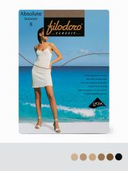 ABSOLUTE SUMMER 8 Filodoro Колготки Glace (Коричневый);Tea (Бежевый);Brazil (Коричневый);Noce (Коричневый);Playa (Бежевый)