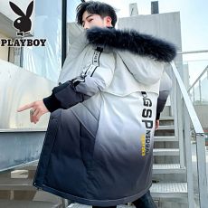 Мужской пуховик PLAYBOY градиент