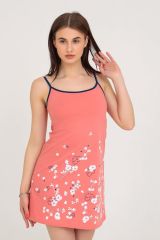 424714 Натали Сорочка коралловый