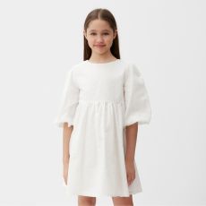 Платье для девочки MINAKU, белое, рост 98 см