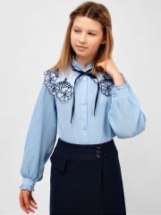SP1908 Соль&Перец Блузка голубой