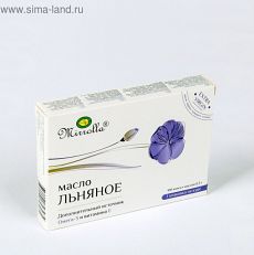 4241247 Капсулы Mirrolla масло льняное, 100 капсул по 0,3 г.