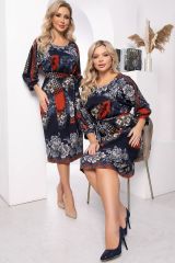 П7792 LT Collection Платье синий