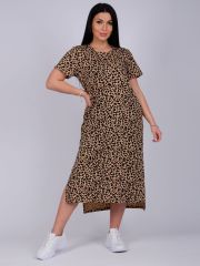 525823 Malina Платье коричневый