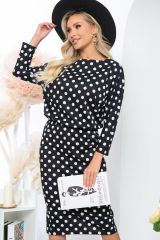 П5041 Платье LADY TAIGA Горох
