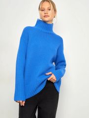 Свитер из шерсти мериноса, B2799/turkesa