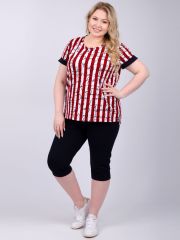 526565 Malina Костюм бордовый/синий