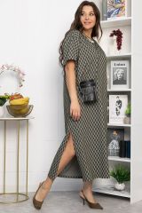 543706 LT Collection Платье хаки