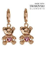 Серьги с кристаллами Swarovski