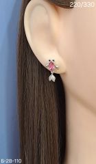 Серьги гвоздики Xuping с кристаллами swarovski