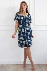 466316 Lika Dress Халат Зеленый