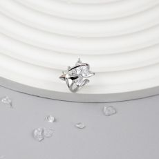 Серьга Арт. 3V-8408-W