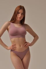 SL011 Трусы MY Rosa ash (пыльная роза) Слип