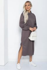 П12136 Платье LADY TAIGA Тауп