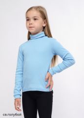 900308ш 52-64 CLEVER Водолазка св.голубой