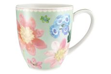 Кружка, 375 мл, фарфор P, серо-зеленая, Примула, Primula, 63010