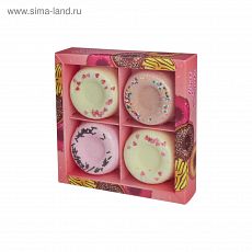 4868312 Набор шипучей соли Just donats, 240 г (4 шт*60 г)